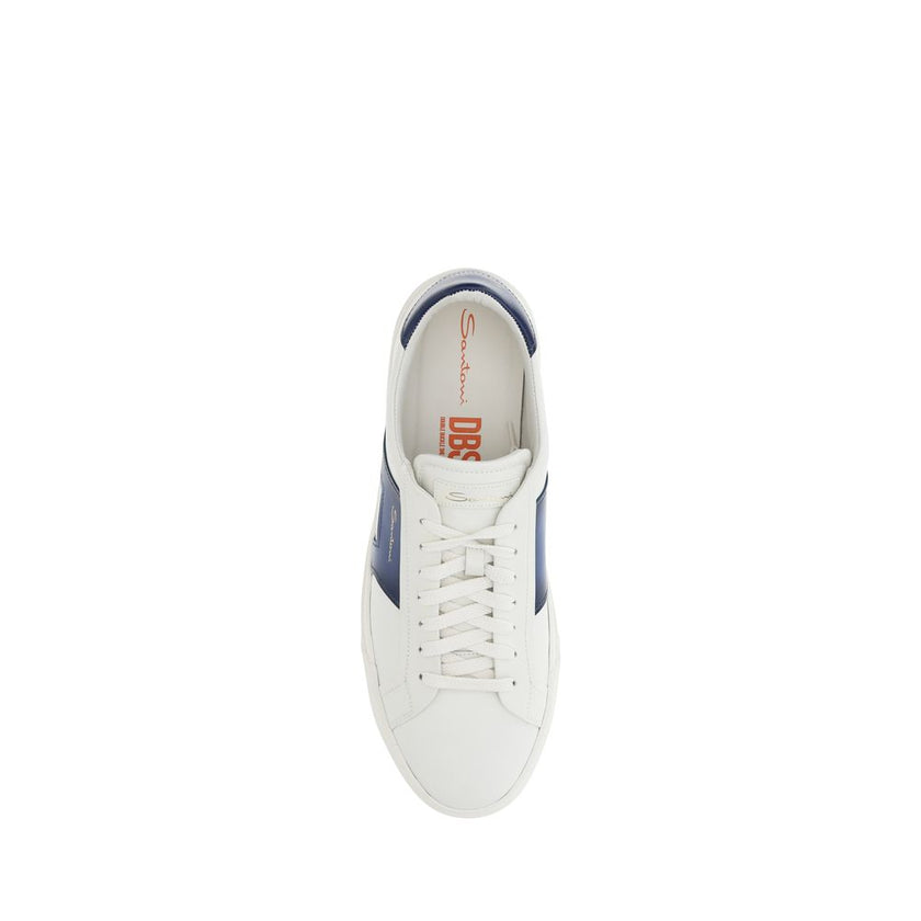 Santoni Leather Sneakers