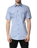 Dolce & Gabbana Blue Cotton Button Down Casual Polo Shirt