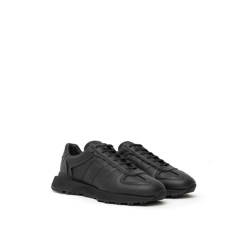 Maison Margiela Black Leather Sneaker