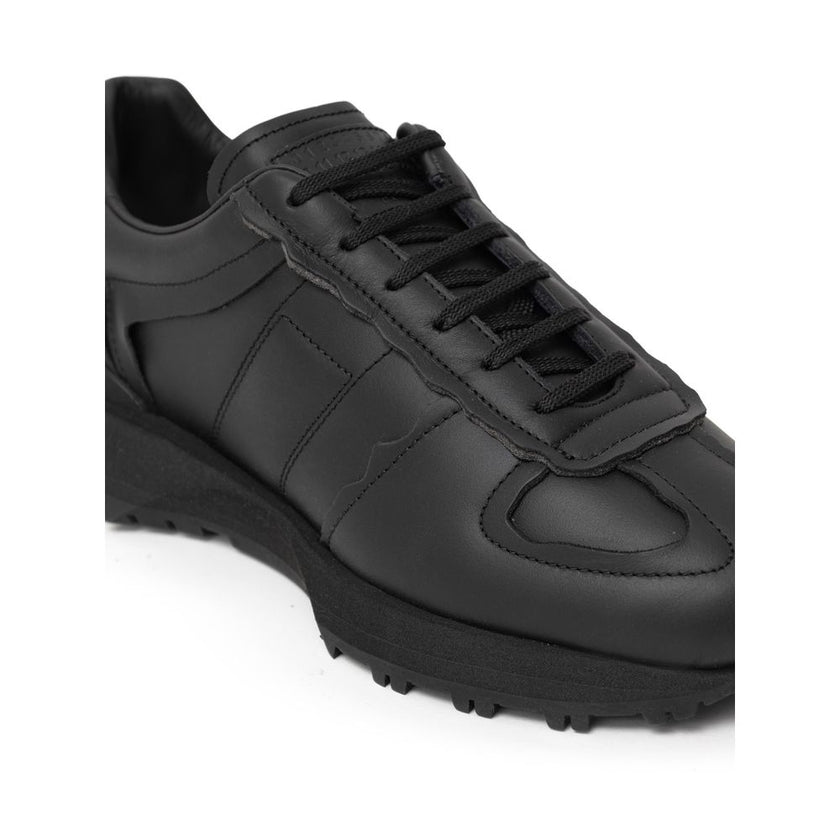 Maison Margiela Black Leather Sneaker