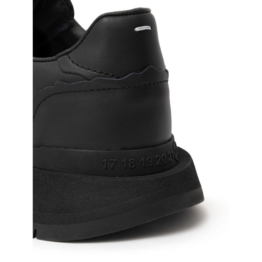 Maison Margiela Black Leather Sneaker