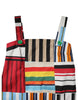 Dolce & Gabbana Multicolor Cotton Stripe Sleeveless Dress