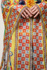 Dolce & Gabbana Multicolour Carretto Print Kaftan Twill Dress