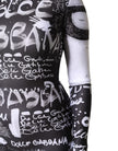 Dolce & Gabbana Black Logo Turtleneck Bodycon Jumpsuit Dress