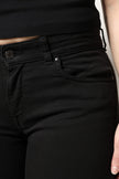 Dolce & Gabbana Black Cotton Mid Waisted Skinny Denim Jeans
