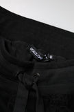 Dolce & Gabbana Black All-Over DG Logo Print Jogger Pants