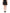 Dolce & Gabbana Black Virgin Wool High Waisted Mini Skirt