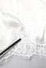 Dolce & Gabbana Top White Satin Lace Tank Lingerie Underwear