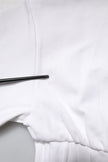 Dolce & Gabbana White Cotton Blend 3/4 Sleeves Blouse Top