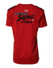 Dolce & Gabbana Red Cotton Graphic Print Crew Neck T-shirt