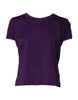 Dolce & Gabbana Violet Cotton Crewneck Short Sleeves T-shirt