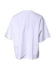Dolce & Gabbana White Bellissima Cotton Crew Neck T-shirt