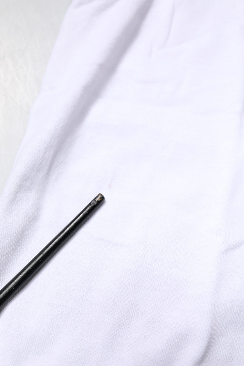 Dolce & Gabbana White Cotton Anchor Chain Embroidery Tank Top