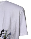 Dolce & Gabbana White Cotton DG Floral Embroidered Top T-shirt