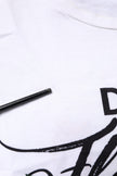 Dolce & Gabbana White Cotton DG Floral Embroidered Top T-shirt