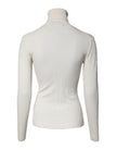 Dolce & Gabbana Cream Long Sleeves Turtleneck Slim Sweater