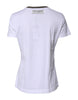 Dolce & Gabbana White Printed Round Neck Top Cotton T-shirt