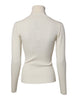 Dolce & Gabbana Cream Long Sleeves Turtleneck Slim Sweater