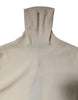 Dolce & Gabbana Cream Long Sleeves Turtleneck Slim Sweater