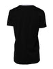 Dolce & Gabbana Black Printed Round Neck Top Cotton T-shirt