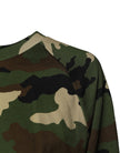Dolce & Gabbana Multicolor Camou Cropped Sweatshirt Sweater
