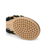 Bottega Veneta Black Leather Sandal