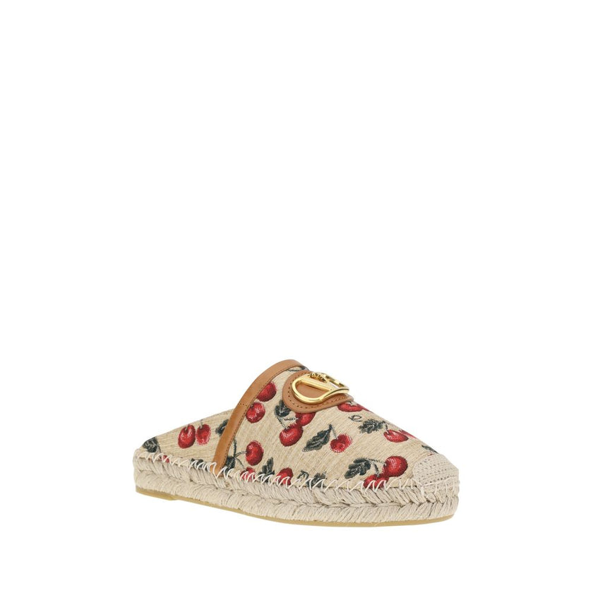 Valentino Garavani Vlogo Cherryfic Espadrilles mules