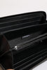 Dolce & Gabbana Black Blue Exotic Leather Embossed Continental Wallet
