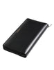Dolce & Gabbana Black Blue Exotic Leather Embossed Continental Wallet