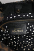 Dolce & Gabbana Brown Leopard BEATRICE Leather Logo Plaque Tote Bag