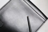 Dolce & Gabbana Black Calfskin Leather Logo Plaque Mini Bag