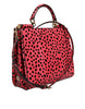 Dolce & Gabbana Pink Exotic Leather Top Handle Tote Crossbody Bag