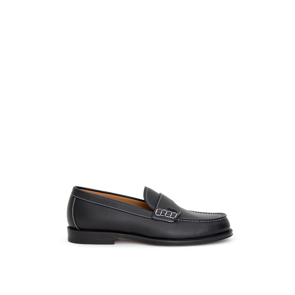 Dior Black Leather Loafer