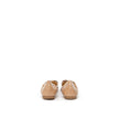 Christian Louboutin Beige Patent Leather Flat Shoe