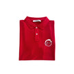 Trussardi Beachwear Red Cotton Mens Polo Shirt