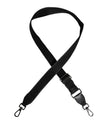 Dolce & Gabbana Black Solid Polyester Bag Handle Shoulder Strap