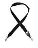 Dolce & Gabbana Black Solid Polyester Bag Handle Shoulder Strap