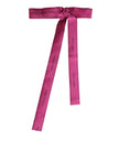 Dolce & Gabbana Pink Waist Ribbon Wide Bow Logo Belt