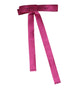 Dolce & Gabbana Pink Waist Ribbon Wide Bow Logo Belt