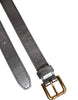 Dolce & Gabbana Silver Logo Engraved Metal Waist Buckle Belt
