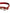 Dolce & Gabbana Red Leather Floral Embellish Bag Shoulder Strap