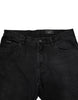 Dolce & Gabbana Black Cotton Skinny Men Denim Jeans