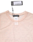 Dolce & Gabbana Beige Nylon Logo Monogram Sleeveless Tank Top