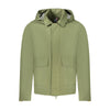K-WAY Green Linen Men Jacket