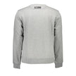 Plein Sport Gray Cotton Men Sweater