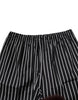 Dolce & Gabbana Black White Stripes Cotton Men Pajama Set Sleepwear