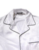 Dolce & Gabbana White Satin Silk Men Pajama Set Sleepwear