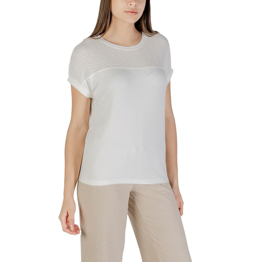 Street One White Viscose Tops & T-Shirt
