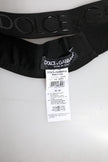 Dolce & Gabbana Black DG Logo Nylon Knitted Men Head Band Hat