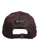 Dolce & Gabbana Brown Cotton DG Crown 6 Panels Baseball Cap